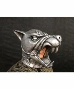 H.M. Smallwares Medieval Armored Hound Mask