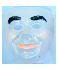 H.M. Smallwares Transparent Drama Masks