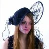 H.M. Smallwares 1920's Derby Style Costume Hat