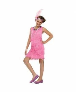 Fun World Child Pink Flapper Costume Kids Costumes