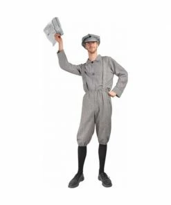 Exclusive Adult Costumes Adult Old Fashion News Boy Costume