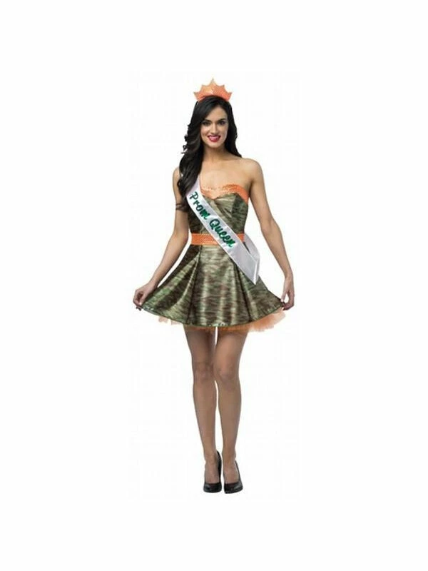 Rasta Imposta Adult Costumes Adult Camouflage Prom Dress Costume 3 Rasta Imposta Adult Costumes Adult Camouflage Prom Dress Costume