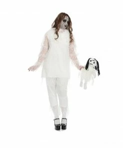 Charades 2016 Adult White Wicked Doll Plus Size Costume Adult Costumes