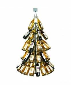 Exclusive Decor Christmas Tree Wine Rack