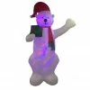Brands On Sale 8' Inflatable Flashing Polar Bear Lawn Christmas Decoration