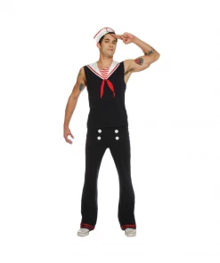 Seeing Red Men's Sexy Sailor Costume Adult Costumes