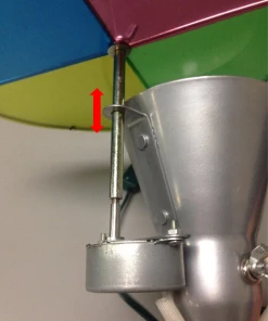 Kurt Adler Revolving Color Wheel Decor 7 Kurt Adler Revolving Color Wheel Decor