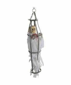 Aroma Trading Inc. Caged White Ghoul Halloween Prop Decor