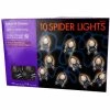 Amscan Black Spider String Lights 14FT
