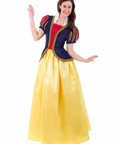 Little Adventures Deluxe Snow White Dress-up Costume For Adult Women