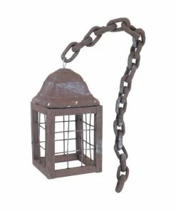 Fitco Decor Old Time Lantern On Chain Halloween Prop