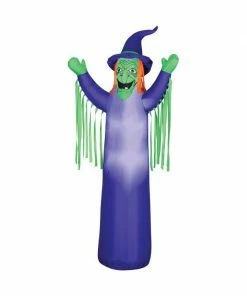 Sunstar Airblown Inflatable Witch With Light Up Eyes